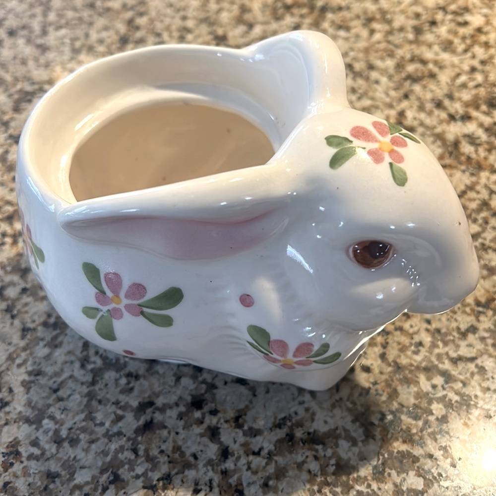 Vintage Avon Rabbit Planter - Picture 3 of 5